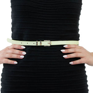 Beymen Collection Belt Women size 80 Pale Green